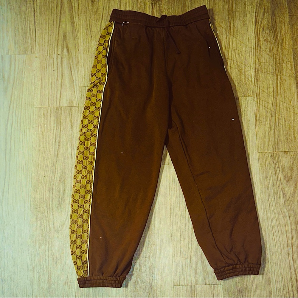Gucci GG-Cotton/Canvas Sweatpants (S)